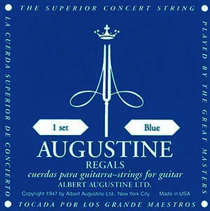 Augustine Saiten für Klassik Gitarre Blau