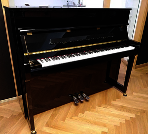Schimmel Fridolin Piano F121 T schwarz poliert