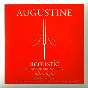 Augustine Saiten für Acoustic-Gitarre, Phosphor Bronze 10-47