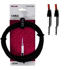 Instrumentenkabel Mono Pro Line, 3mtr rot