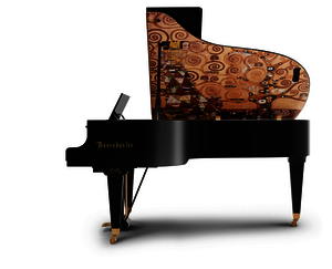 Bösendorfer Grand Piano 214 VC - Collector Item Klimt Lebensbaum